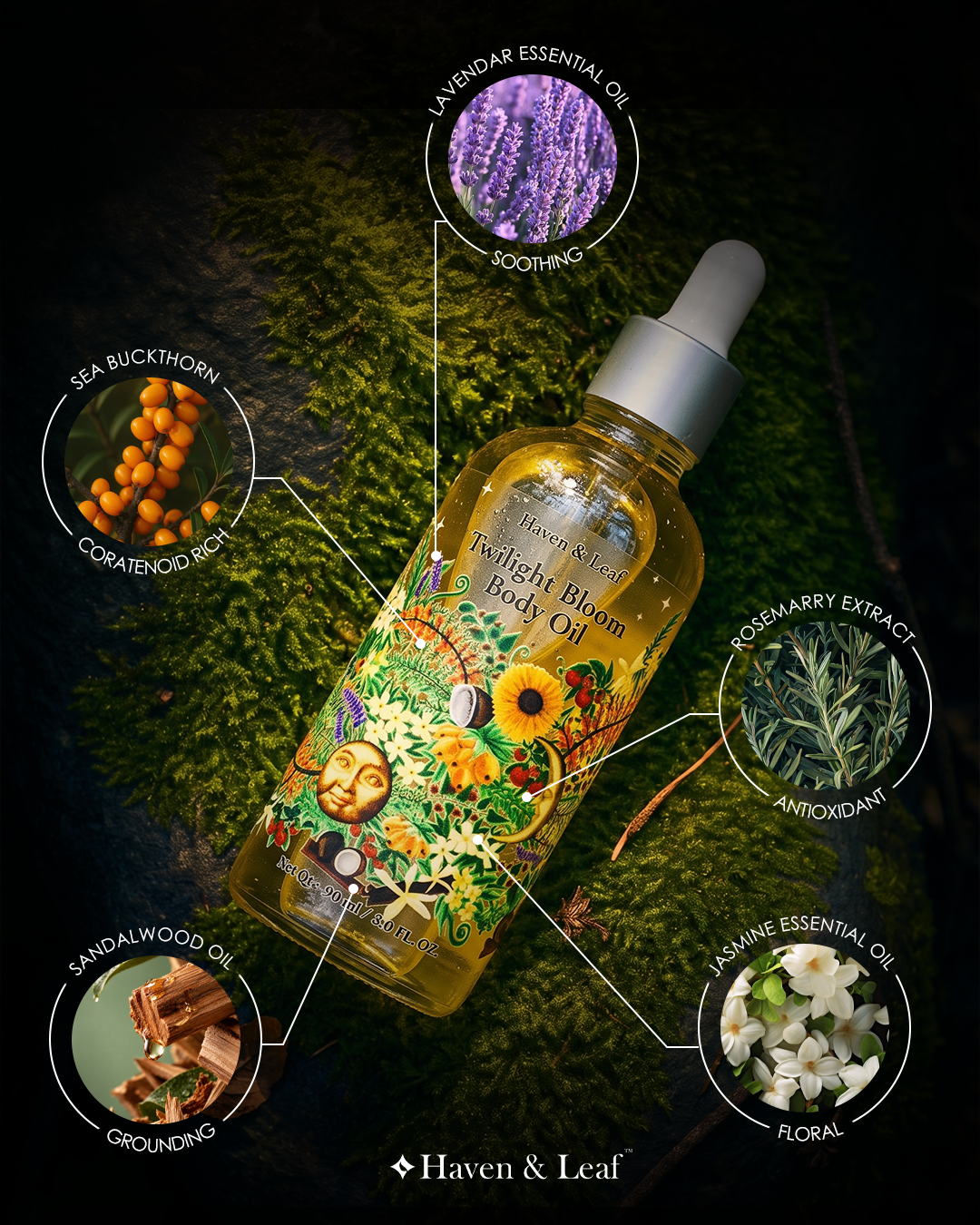 Twilight Bloom Body Oil