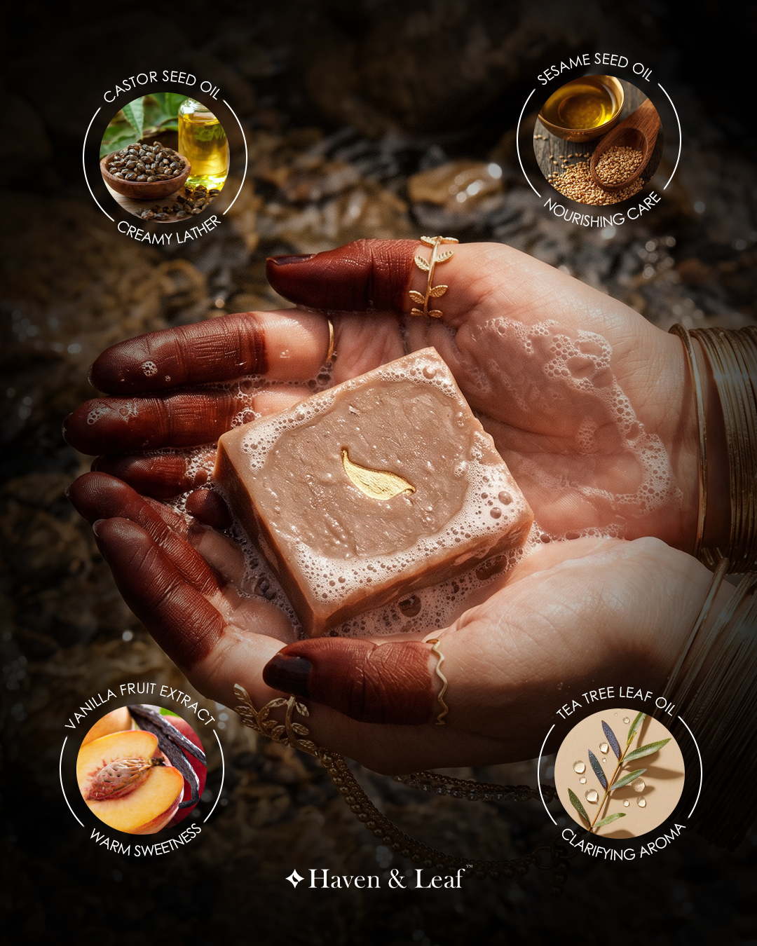 Lotus Clay Bathing Bar